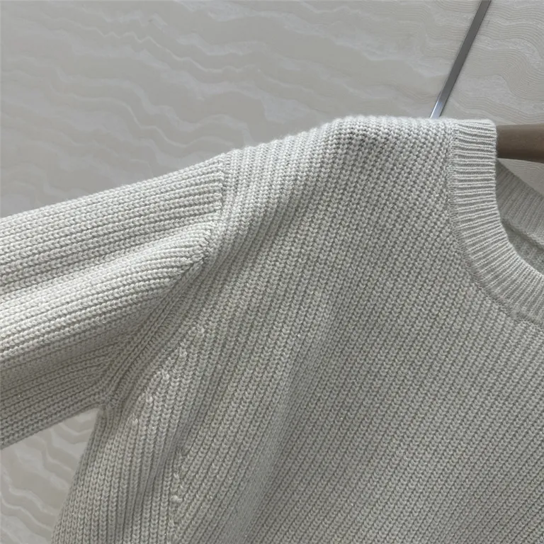 BC Crew-Neck Cashmere Sweater off-white